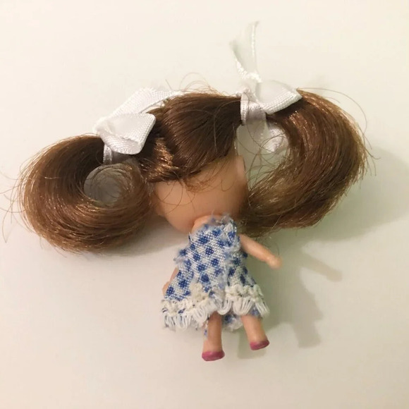 Vintage Liddle Kiddle Clone Doll Necklace Loop 2 Inch Tall - Picture 11 of 11